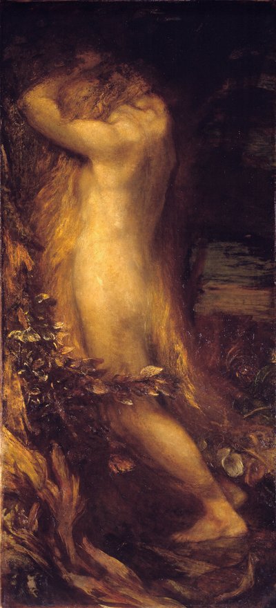 Berouwvolle Eva door George Frederick Watts